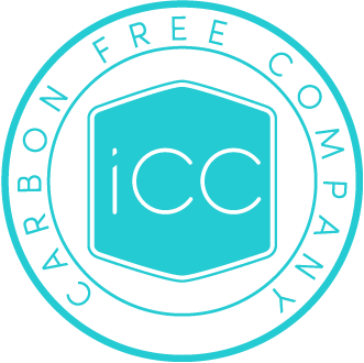 iCC Carbon Free Company seal: GREP is a carbon-neutral company
